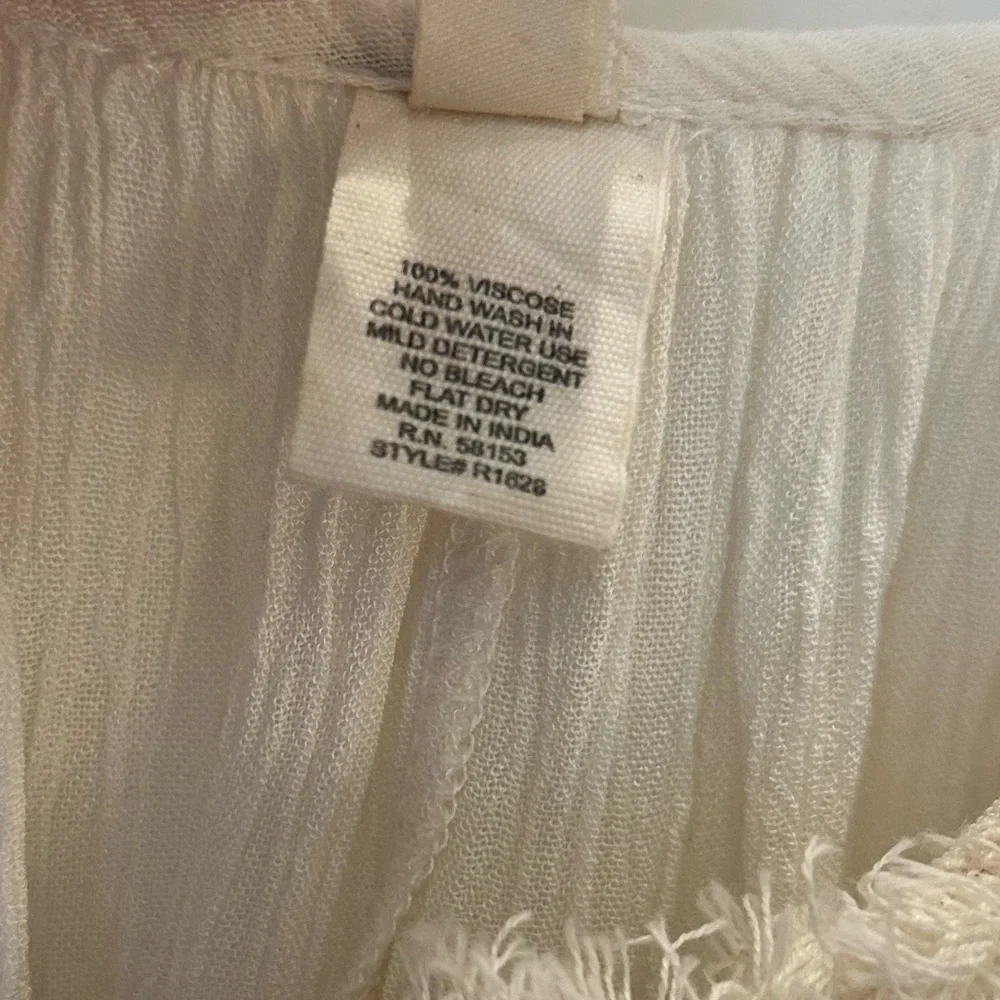 Boho lacy Raga top - Picture 4 of 7